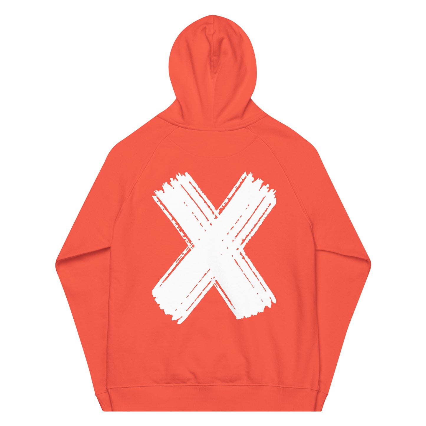 Eco raglan organic hoodie