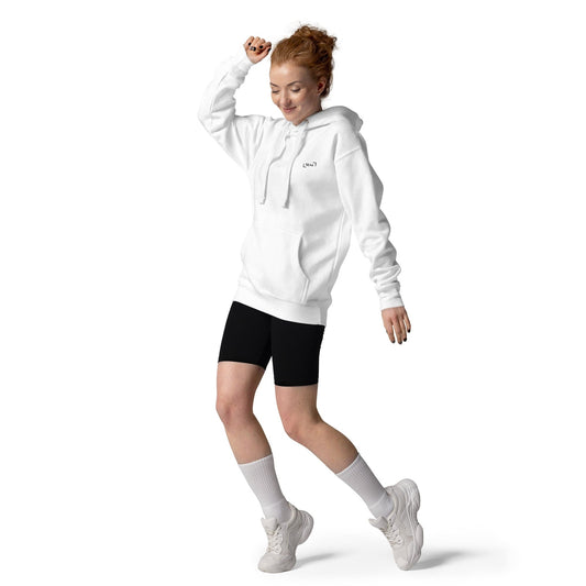 The Premium Woman white Hoodie