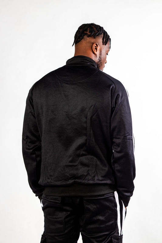 SILVA BLACK UNISEX TRACK TOP - SILVA