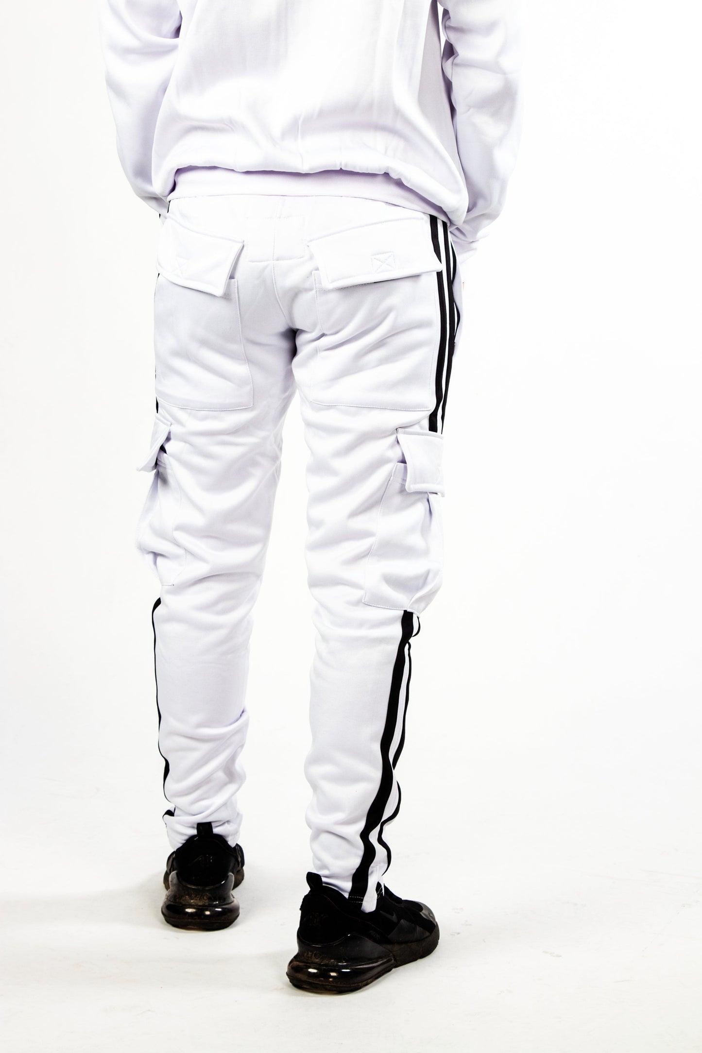 SILVA WHITE UNISEX CARGO TROUSERS - SILVA
