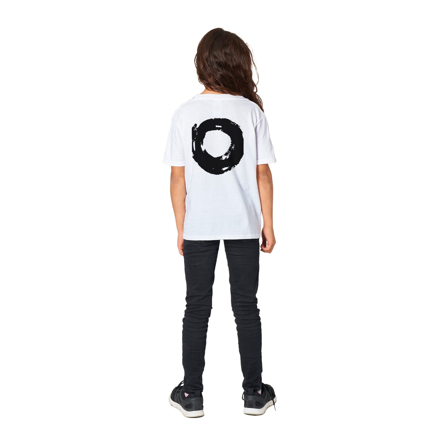 Kids White Crewneck T-shirt