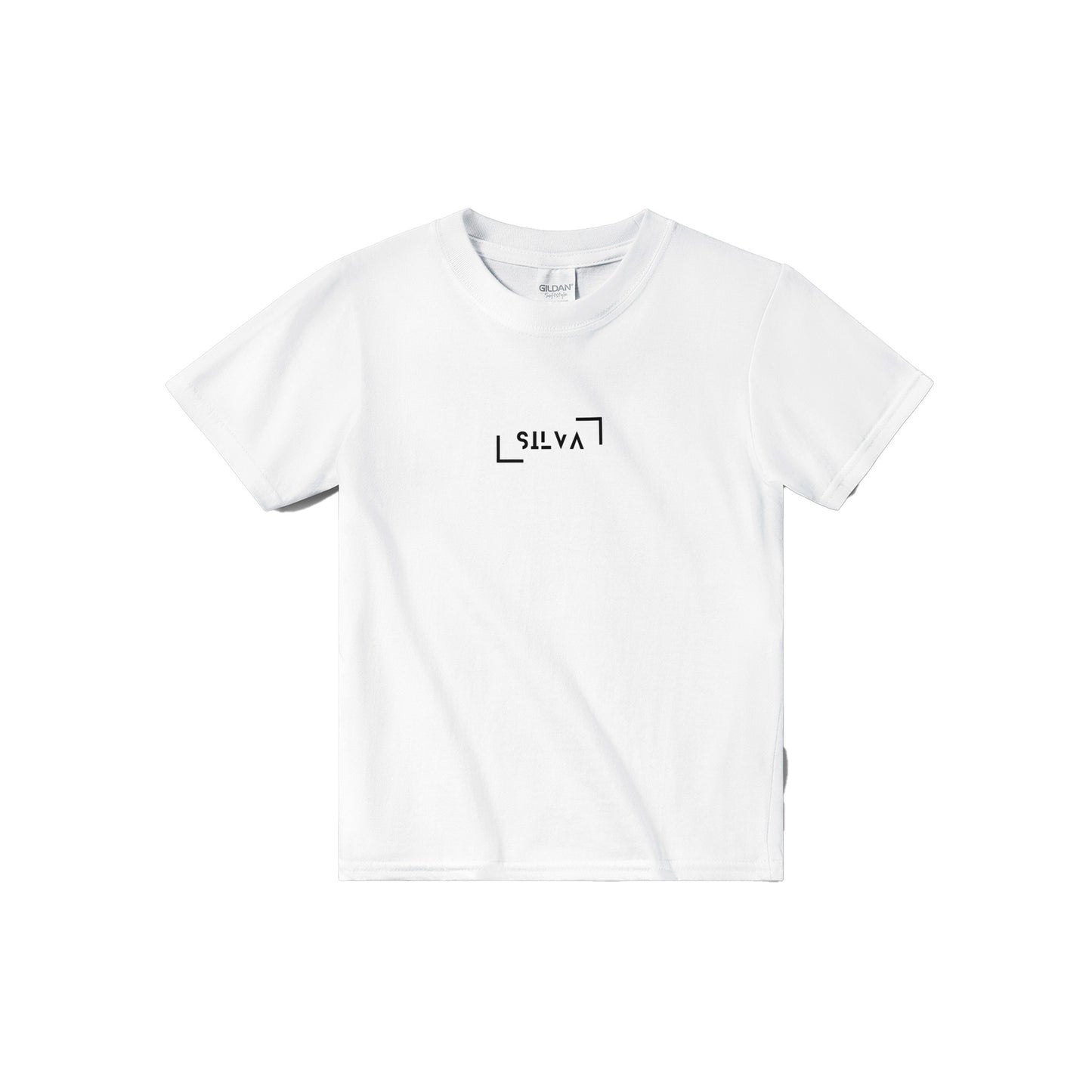 Kids White Crewneck T-shirt