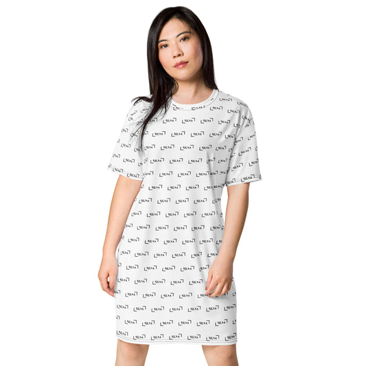 Woman T-shirt dress SILVA Print All Over