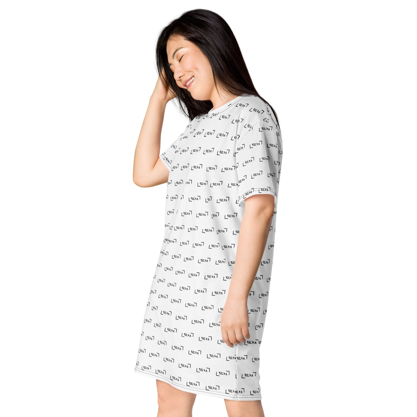 Woman T-shirt dress SILVA Print All Over