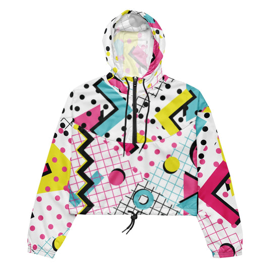 Women’s cropped windbreaker