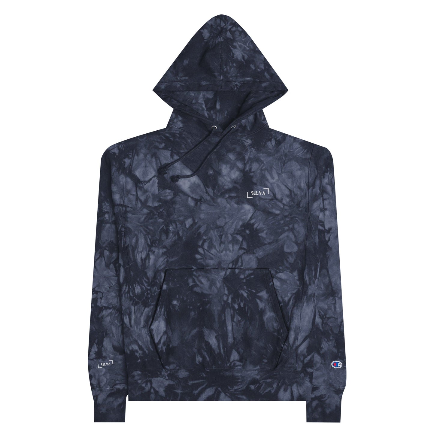 Unisex Champion x SILVA tie-dye hoodie