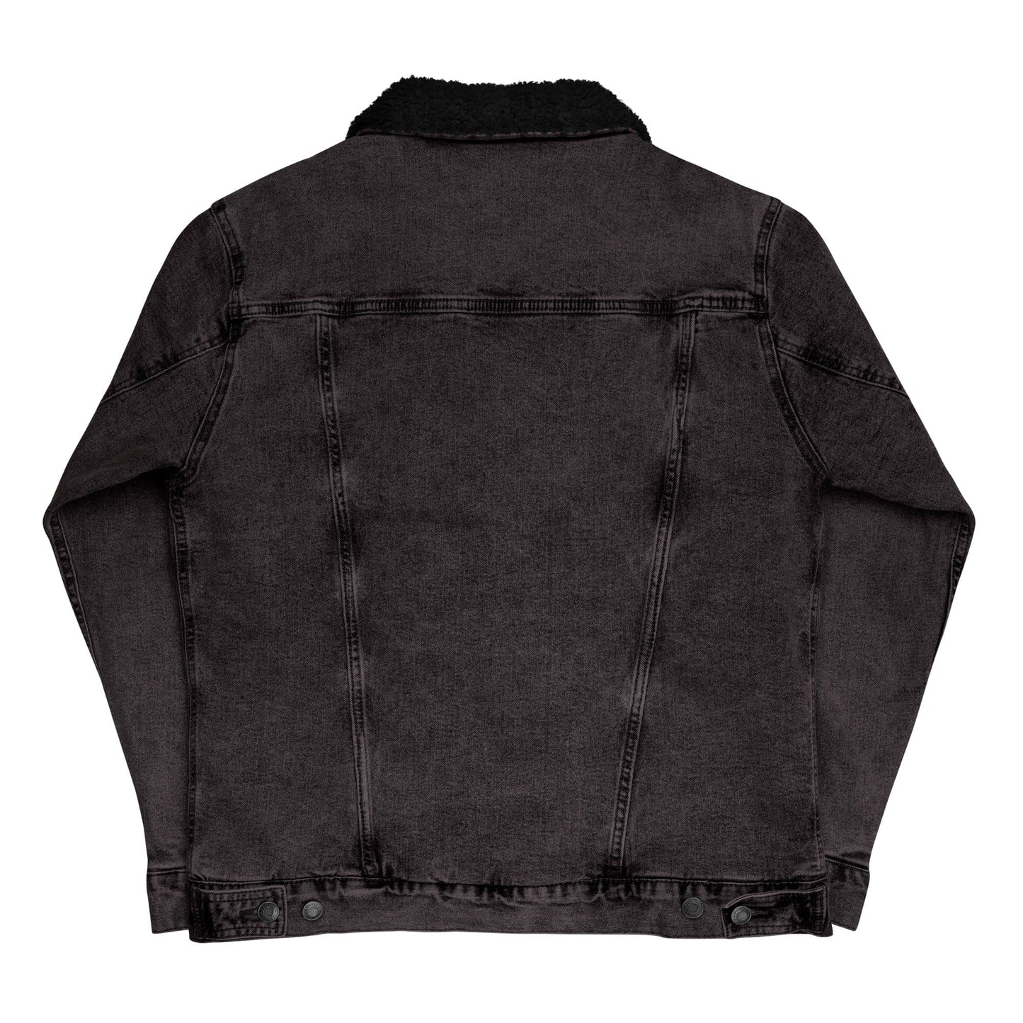 Women’s denim sherpa jacket