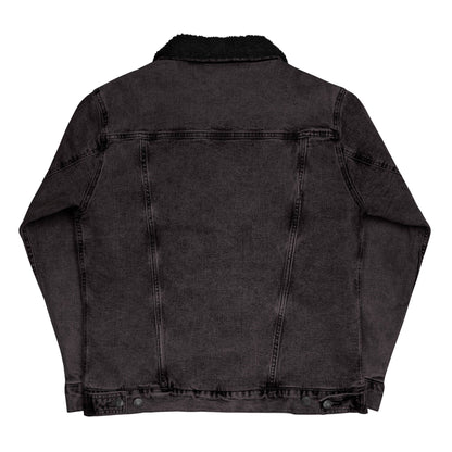 Women’s denim sherpa jacket