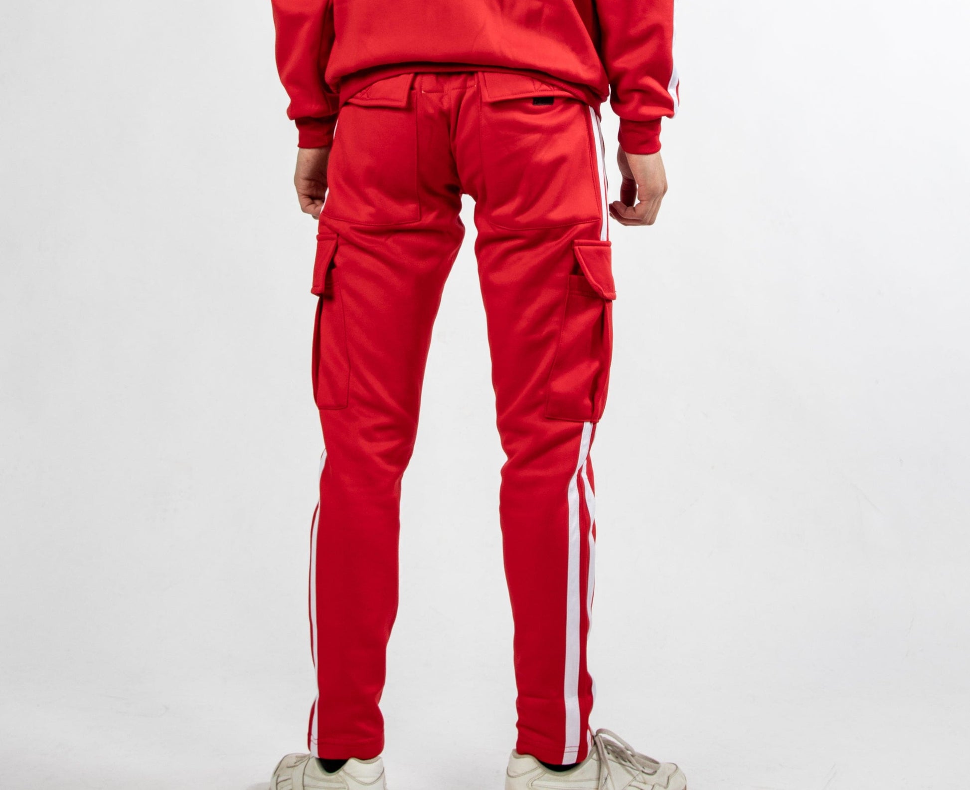 SILVA RED UNISEX CARGO TROUSERS - SILVA